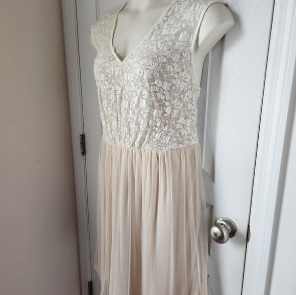NWT Modcloth Lace A-Line Dress - Picture 2 of 7